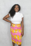 African Print Skirt