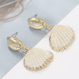 Sea Shell Stud Earrings