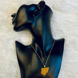 Map of Nigeria Necklace